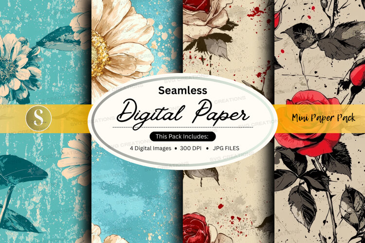 Seamless digital paper example image 1