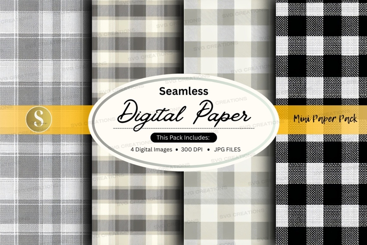 Seamless plaid pattern
