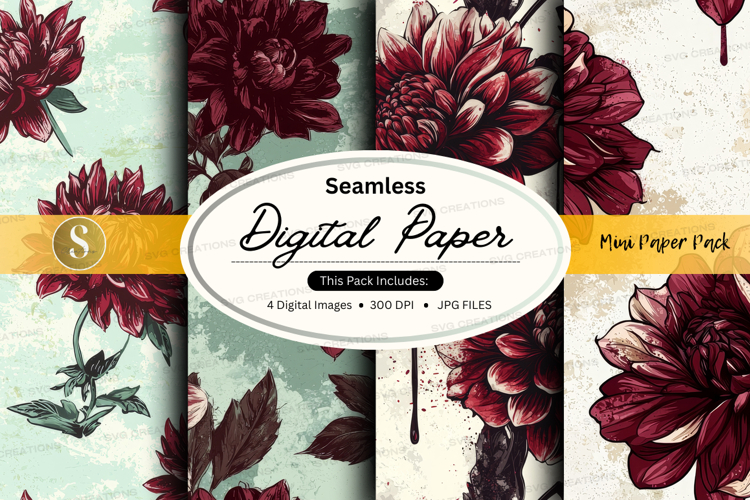 Floral Seamless Pattern Image 4