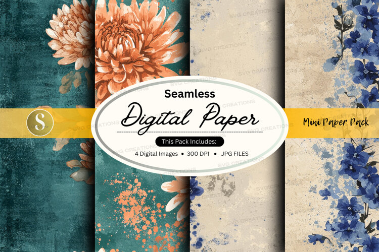 Seamless digital paper example image 1