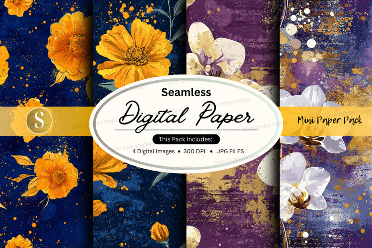 Seamless digital paper example image 1