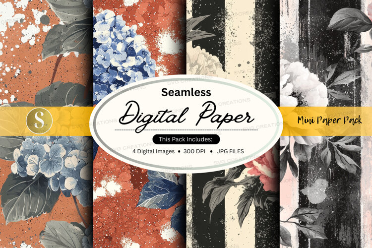 Seamless digital paper example image 1