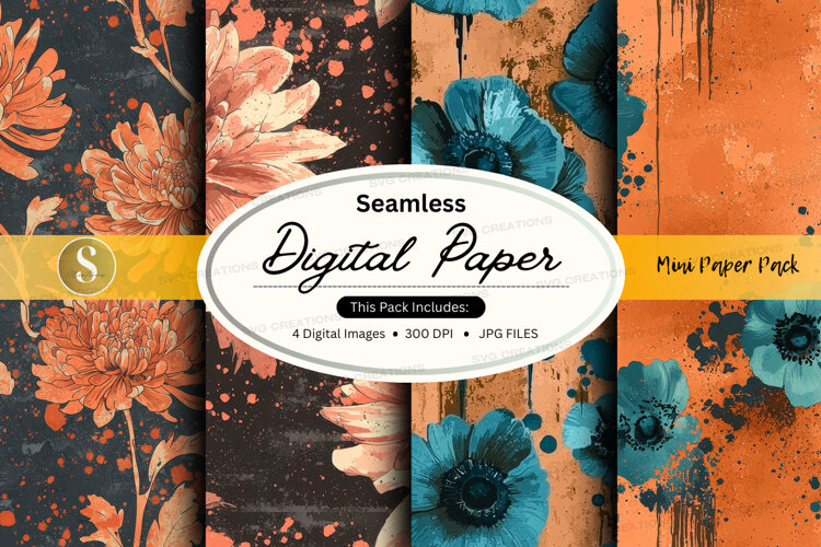Seamless digital paper example image 1