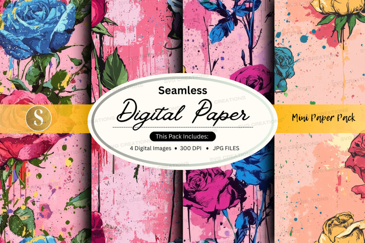 Seamless digital paper example image 1