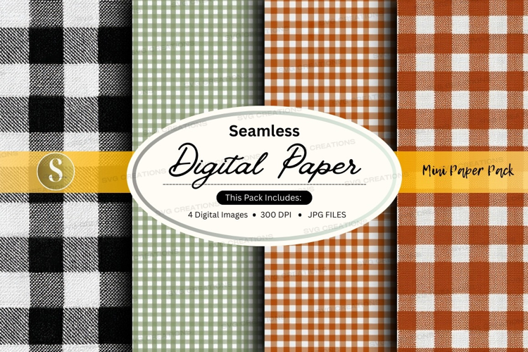 Seamless plaid pattern