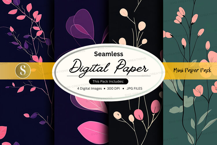 Seamless digital paper example image 1