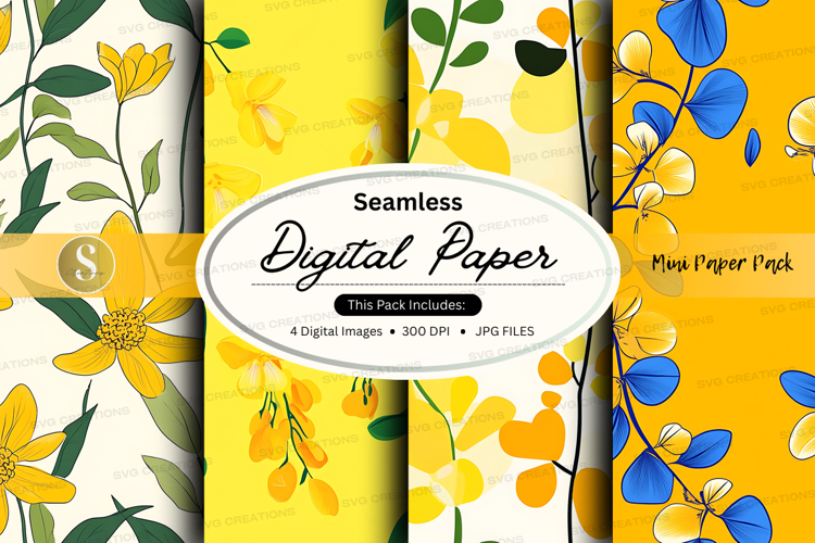Seamless digital paper pack