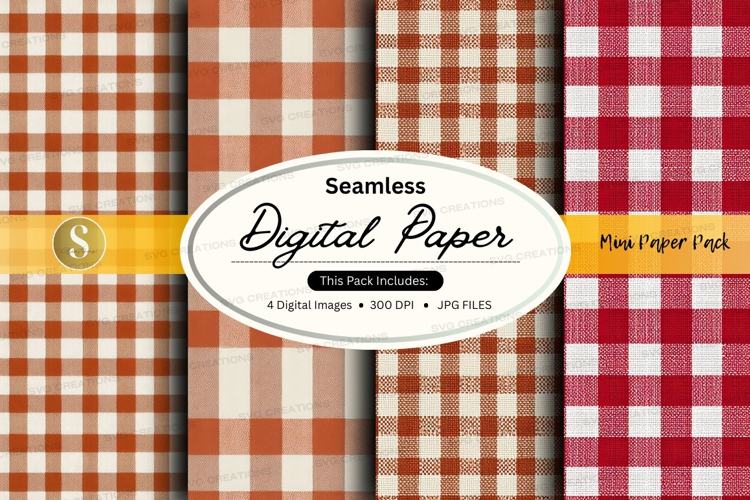 Seamless plaid pattern
