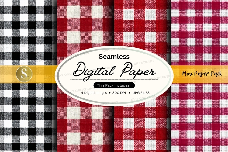 Seamless plaid pattern