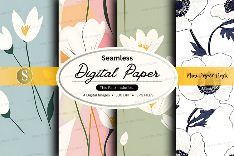 Seamless digital paper example image 1