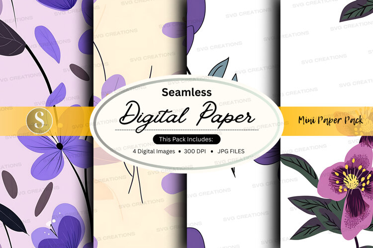 Mini Paper Files Seamless digital paper - mini paper pack (6511535)