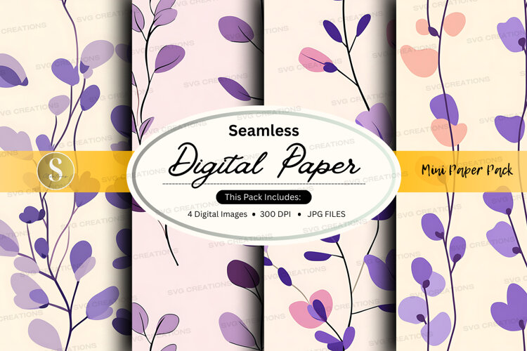 Seamless digital paper example image 1