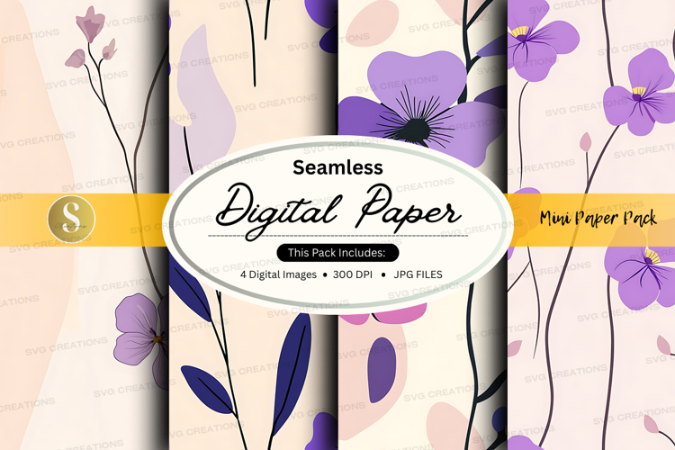 Floral Seamless Pattern Image 21