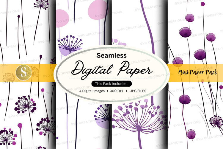 Seamless digital paper example image 1