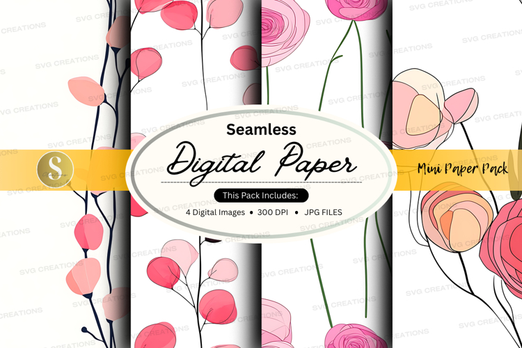 Floral Seamless Pattern Image 7