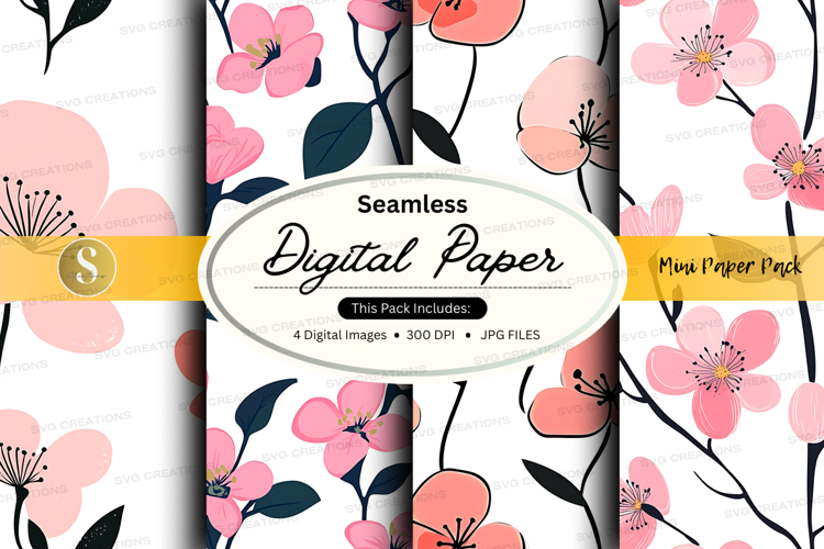 Floral Seamless Pattern Image 20