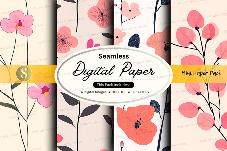 Floral Seamless Pattern Image 6