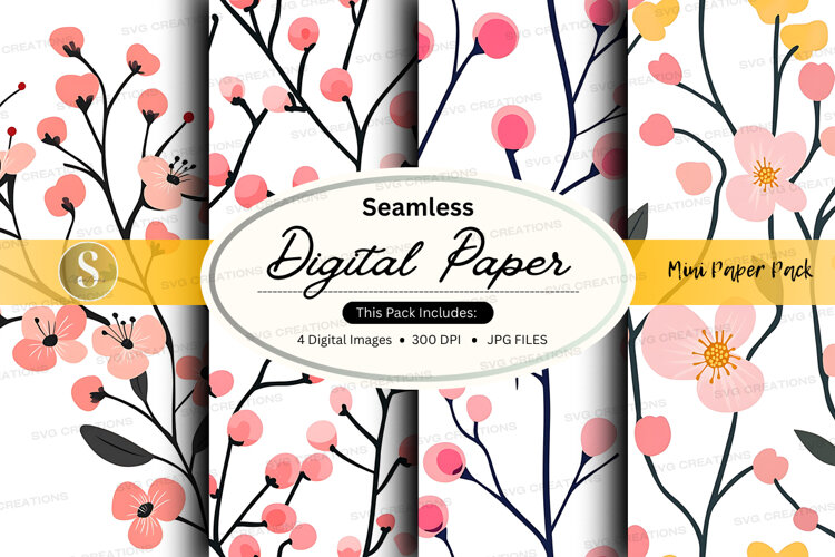 Mini Paper Files Seamless digital paper - mini paper pack (6511572)