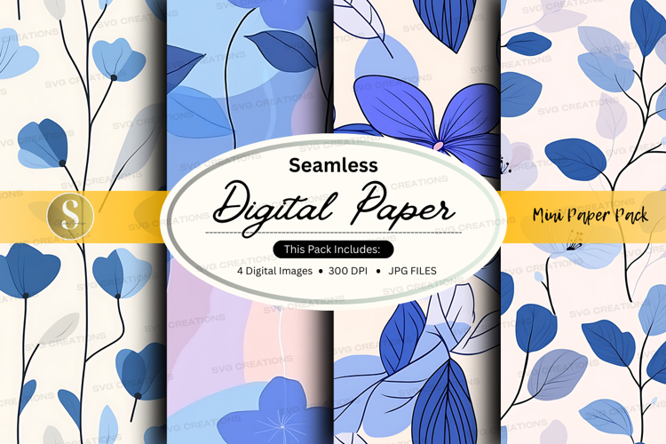 Floral Seamless Pattern Image 17