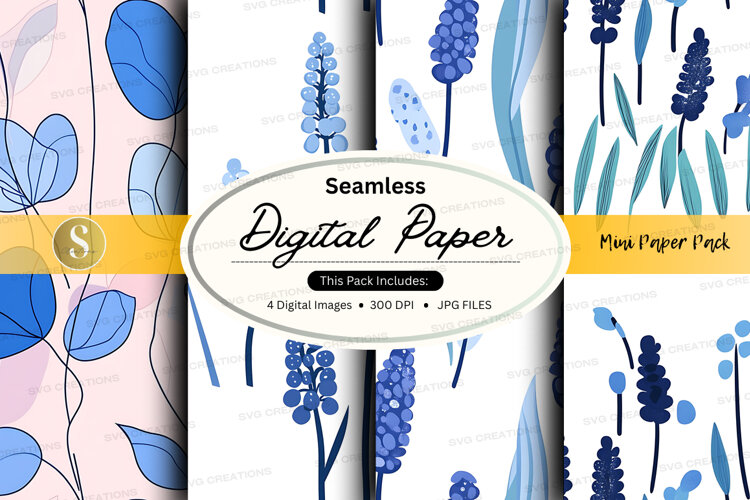 Seamless digital paper example image 1