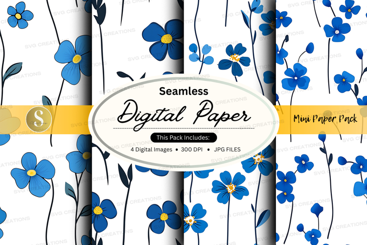 Floral Seamless Pattern Image 16