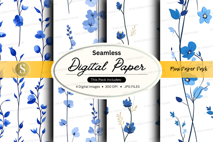 Floral Seamless Pattern Image 15