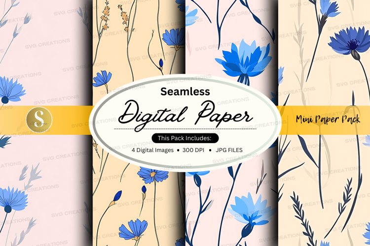 Floral Seamless Pattern Image 14
