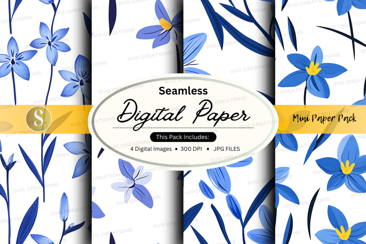 Floral Seamless Pattern Image 13