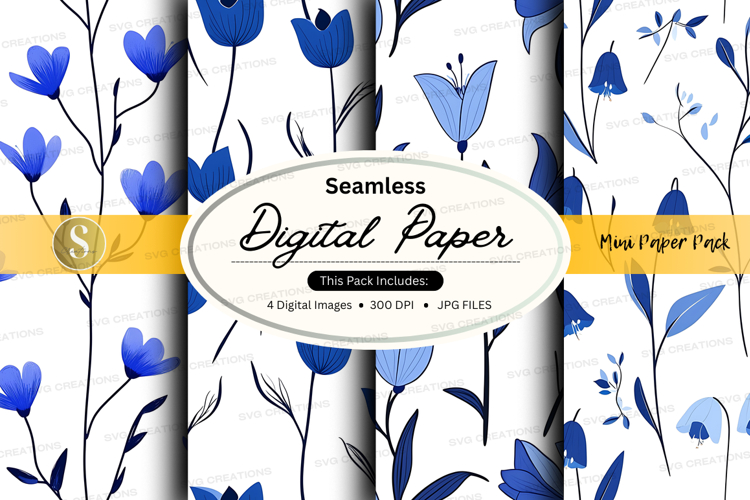 Floral Seamless Pattern Image 21