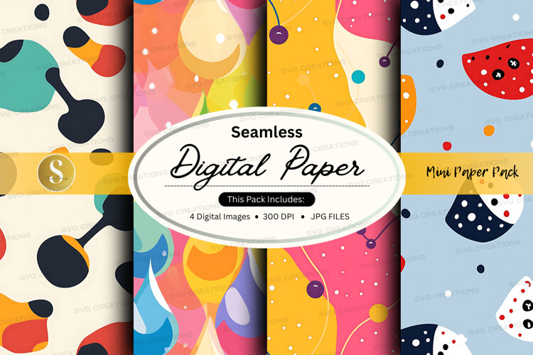 Seamless digital paper example image 1