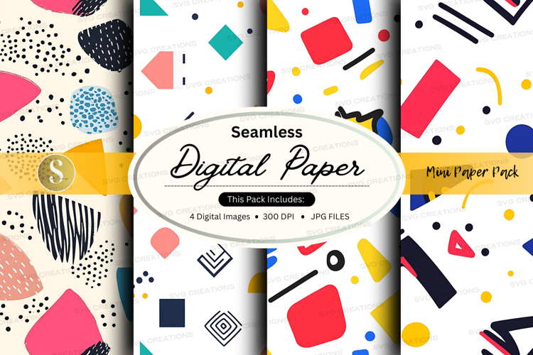 Geometric Seamless Pattern Image 9