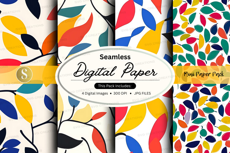 Seamless digital paper example image 1
