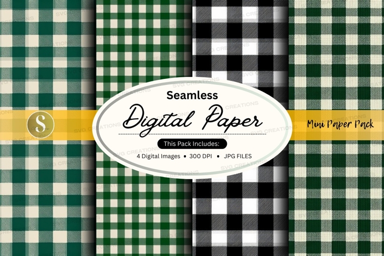 Seamless plaid pattern
