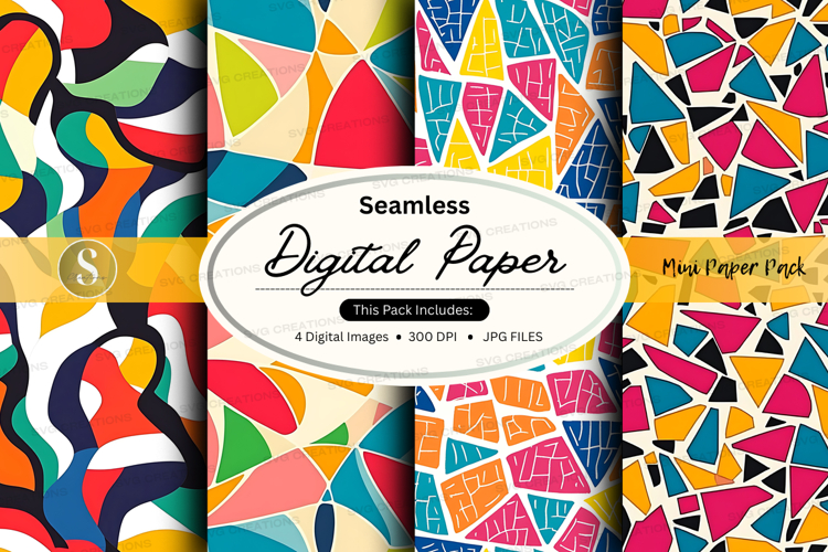 Geometric Seamless Pattern Image 2