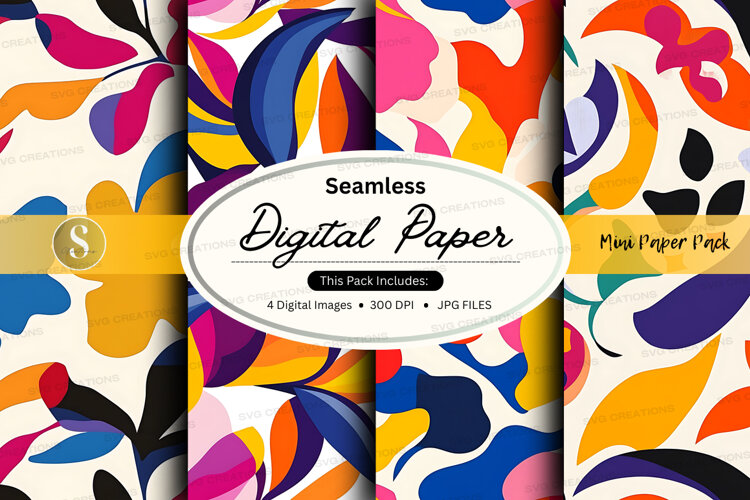 Seamless digital paper example image 1