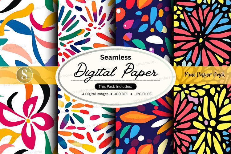 Seamless digital paper example image 1