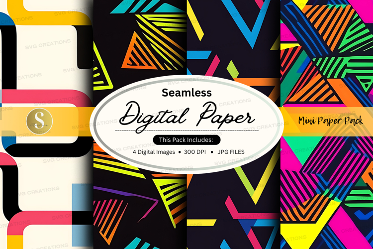 Geometric Seamless Pattern Image 14