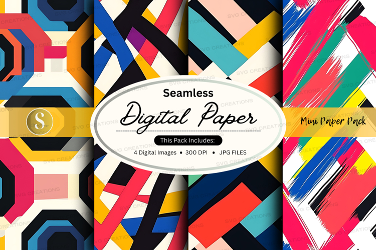 Geometric Seamless Pattern Image 13