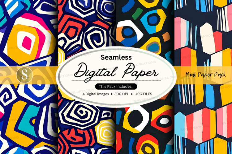 Geometric Seamless Pattern Image 11