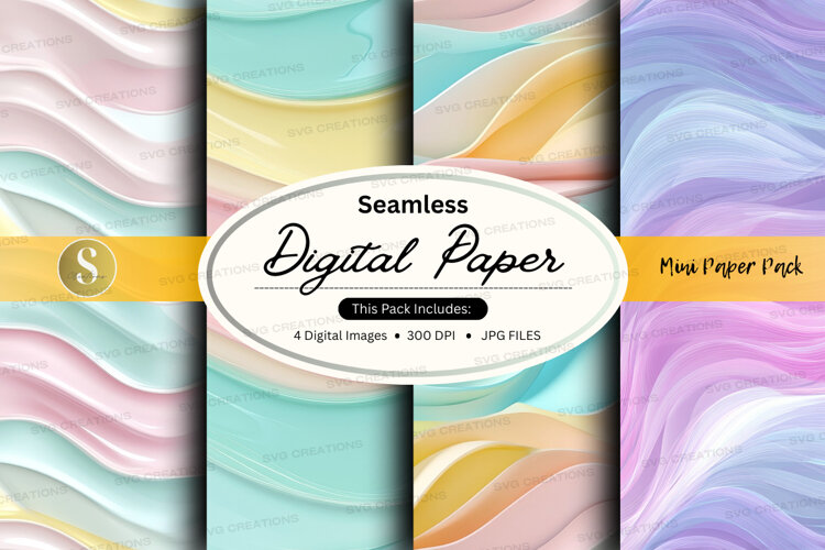 Seamless digital paper example image 1