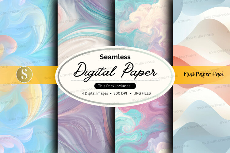 Seamless digital paper example image 1