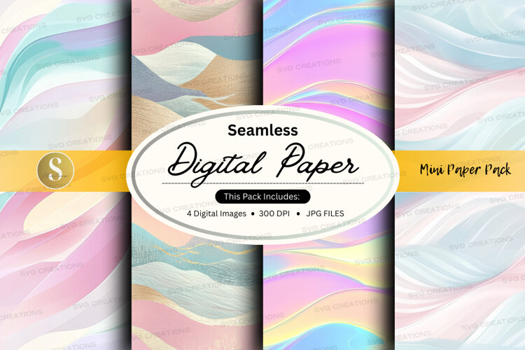 Seamless digital paper example image 1