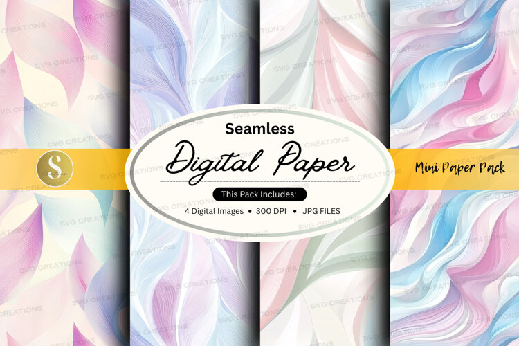 Seamless digital paper example image 1