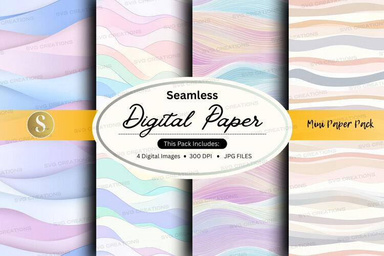 Seamless digital paper example image 1