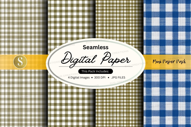 Seamless plaid pattern