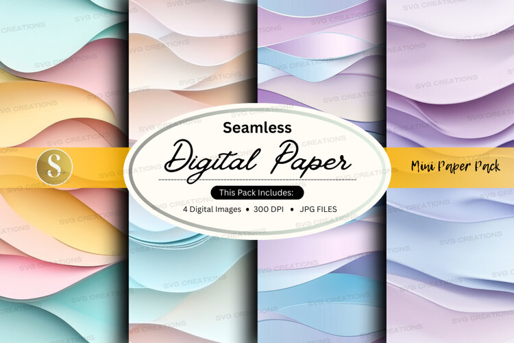 Seamless digital paper example image 1