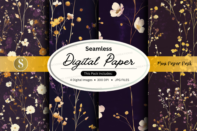 Floral Seamless Pattern Image 11