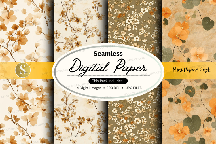 Floral Seamless Pattern Image 8