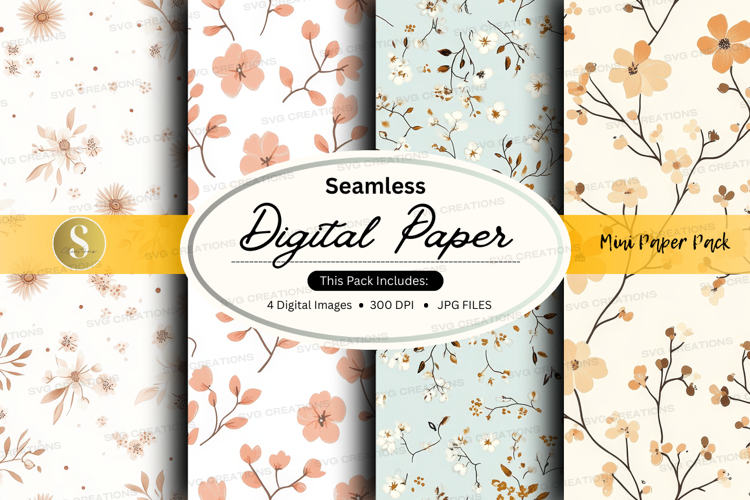Floral Seamless Pattern Image 6