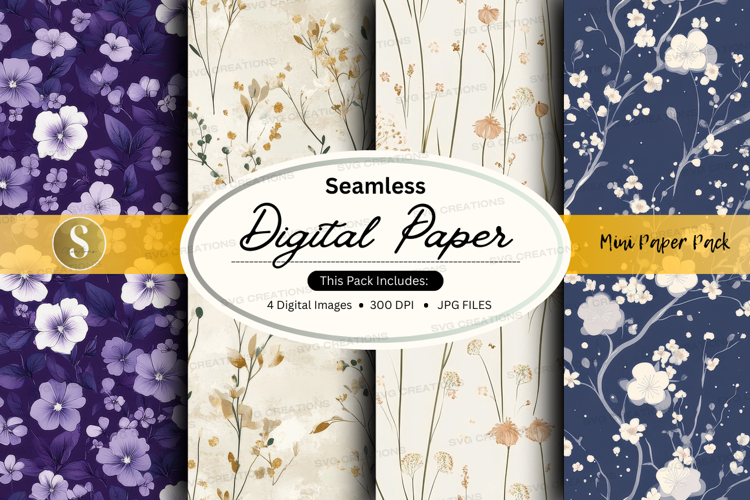 Seamless digital paper pack (6512395)